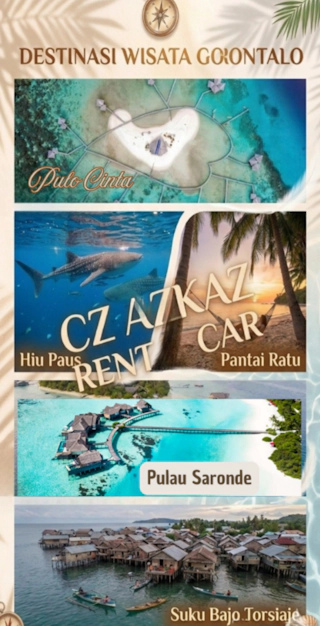 Tempat wisata terbaik di Gorontalo - Rental Mobil Gorontalo